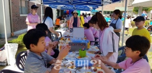 아산 동덕초서 친환경로컬푸드 학교급식 한마당 행사