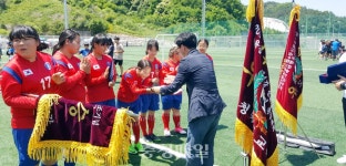 청주 옥산초, 6학년 여자 2부 우승