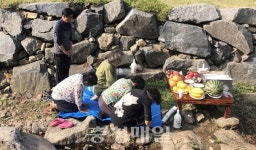 청양군 대치면 오룡리, 면민 안녕 기원 용왕제 봉행
