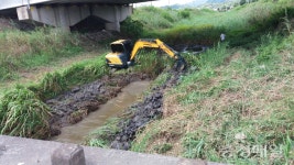 부여 구룡면, 가뭄 극복 위해 하상굴착 실시