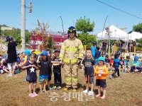 논산소방서, 인동어린이집서 찾아가는 소방안전교실 운영