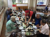 청주 복대1동 명동보리밥, 사랑의 점심 나누기