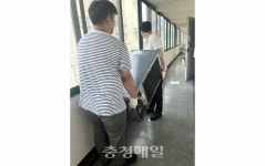 재활용 냉장고, 선물로 재탄생