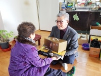 청주 강서2동 주민자치위, 홀몸노인 가구 위문