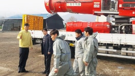 농협 충주시지부.충주축협, 축산농가 일제소독 실시