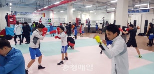 충주시, 전국복싱팀 훈련 열기로 후끈