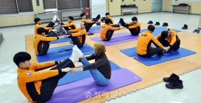 요가로 소방공무원 활력 UP