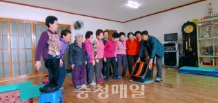 홍성 갈산면, 경로당에 발마사지 기증