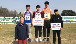 충주중 최우진, 전국육상경기대회 창던지기 金