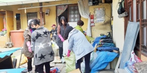 옥천 군서면지역사회보장協, 소외계층 주거 개선 봉사