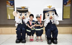 충주署, 보슬유치원생 초청 견학