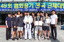 청주대 태권도, 협회장기 전국대회 준우승