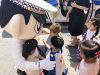 청주 청원署 사직유치원생 대상 교통안전교육