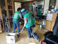 부여군 옥산면 새마을남녀지도자 봉사활동