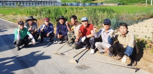 청주 강서1동 주민들 환경정비 구슬땀