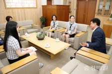 청주 산남고등학교 학생들 교육감 만나 궁금증 해소