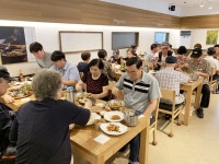 청주 대산보리밥, 사랑의 점심