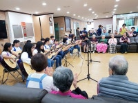 청주 흥덕·봉정·성화·한솔초, 요양원 재능기부 봉사활동