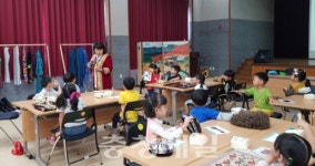 청양군 정산도서관, 다문화 꾸러미 사업 시작