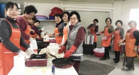 청주 모충동 자원봉사대, 반찬 배달