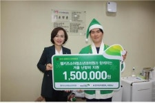 난방산타가 된 웰키즈 소아청소년과의원 곰돌이방 의사선생님!