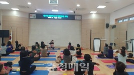 서천군, 밥먹고 운동하자 동네한바퀴 건강지도사 교육