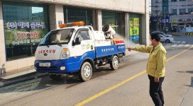 남기상 청주시 흥덕구청장, 방역현장 방문 지도