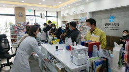 남기상 청주시 흥덕구청장, 공적 마스크 판매약국 점검