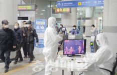 순천향대, 관학협력 발열체크 활동