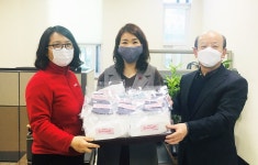 청주시 산남동 통장협의회, 수제 마스크 제작