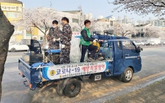 특수임무유공자회 충북지부, 특별방역 실시