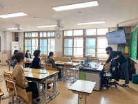 청주시 봉명초, 온라인 개학 위한 교내연수