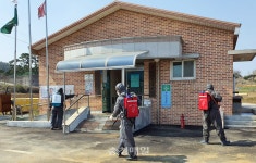 홍성소방서 금마면 의소대, 다중이용시설 방역