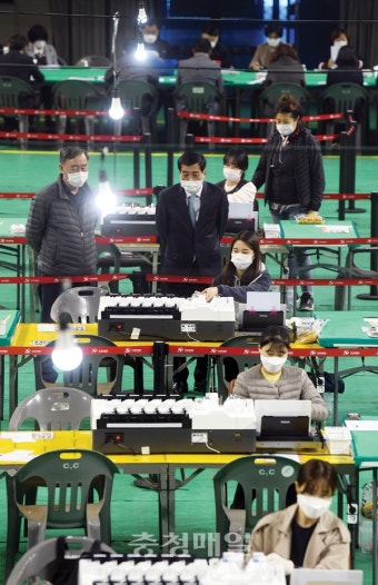 투표지 분류기 점검