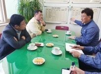 박동규 청주시 서원구청장, 기업체 방문