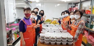 청주시 사창동 지역사회보장協, 밑반찬 전달