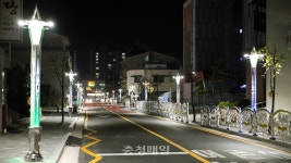 영동 문화의 거리, 전신주 없이 산뜻하게