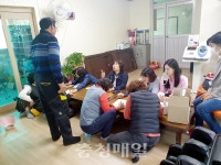당진시 대호지면, 재난지원금 마을회관서 접수