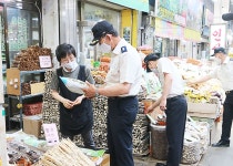 청주동부소방서, 육거리종합시장서 장보기 행사