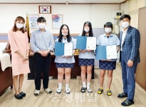 아산시 온양초 김하연·우미소 학생과 금산중 이형섭 교사, 충남과학전람회에서 특상