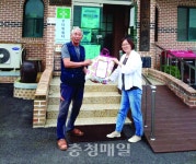 홍성군 홍동면지역사회보장협의체, 경로당 34곳에 마스크 전달