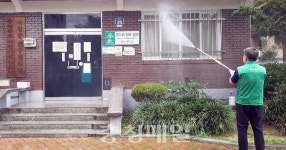 청주시 사창동 자율방역대, 경로당 집중방역