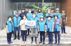 [수해지역 복구 지원 줄이어]충주 봉방동 주민자치위