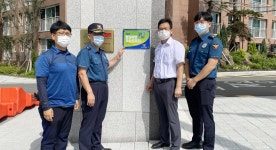 청주 상당署, 범죄예방우수 주차장 인증패 수여