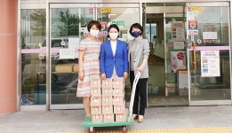 김은숙 청주시의원, 흥덕보건소 직원 격려