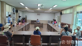 홍성군 갈산초등학교 학생들 행정복지센터 현장학습 견학