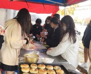 청주 대성중, 찾아가는 베이커리 봉사활동