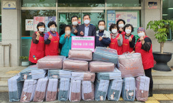 청주시 사직1동 주민자치위, 겨울이불 지원
