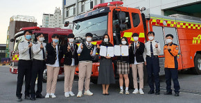 진천소방서·서전고, 청소년119안전뉴스 전국대회 동상