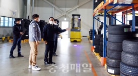 계룡소방서, 업체 현장 지도